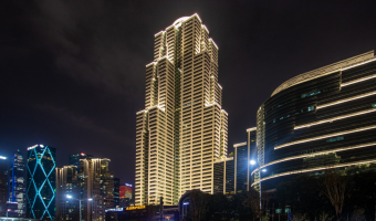 企业案例-洗墙灯_大功率洗墙灯_洗墙灯厂家-广东自由之光照明实业有限公司-【深圳“改革开放 40 周年庆”】广东 · 深圳联合广场